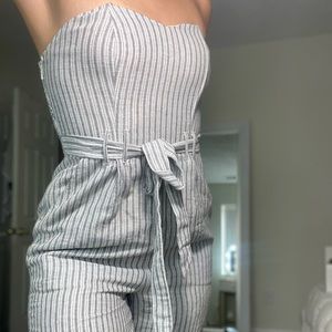 American Eagle Strapless Romper
